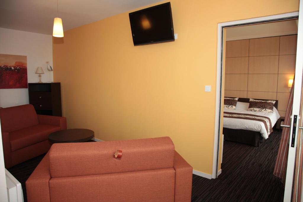 Logis Hotellerie Les Brisants , Restaurant J M Perochon Brétignolles-sur-Mer Quarto foto